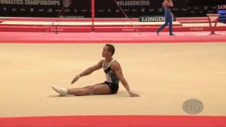 NIN REYES Audrys DOM  2015 Artistic Worlds  Qualifications Floor Exercise [upl. by Animehliw]