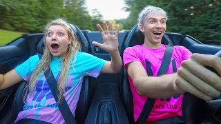 GRACE SHARER REACTS TO SUPER FAST LAMBORGHINI LAUNCH SHARERGHINI [upl. by Enoryt567]