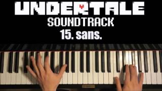 Undertale OST  15 sans Piano Cover by Amosdoll [upl. by Berne246]