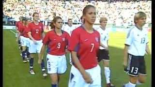 2003 WOMENS WORLD CUP USA vs Germany Match 5 [upl. by Aldus360]