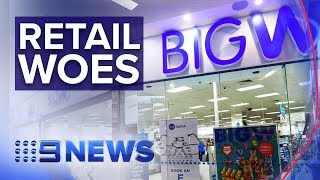 Big W closures What it means for customers amp staff  Nine News Australia [upl. by Benil]