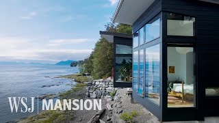 The Alaska ‘Vanity House’ That Changes With the Tides  WSJ Mansion [upl. by Ycak]