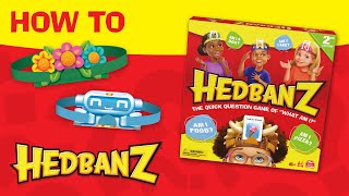 Hedbanz  Assembly and How To Play [upl. by Henri]