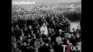 Ultimo discorso pubblico del Duce Benito Mussolini al Teatro Lirico di Milano 16 dicembre 1944 [upl. by Inod77]