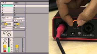 Ableton Live 9 Tutorial  Part 3 Recording Audio [upl. by Garling]