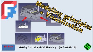 🔧 FreeCAD Complete Guide to Views and Display Modes  3D Tutorial [upl. by Korie441]