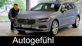 2019 VOLVO V90 D5 INSCRIPTION  Walkaround Driving and 0100 [upl. by Kariv]