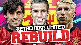 REBUILDING 201314 MANCHESTER UNITED FIFA 14 Career Mode RETRO REBUILD [upl. by Ehsom]