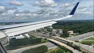 Delta Airlines Airbus A321200 Landing at Atlanta Hartsfield Jackson International Airport ATL [upl. by Nauqad192]