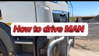 How to drive MAN truck TGS27440 explanation 🫶🏾 [upl. by Clywd]