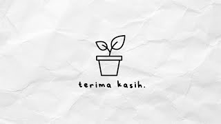 HAL  terima kasih Official Lyric Video [upl. by Ttenna]