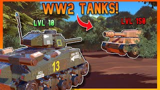 The ULTIMATE Tank Showdown M4 Sherman VS Tiger  Trailmakers Multiplayer [upl. by Cr]