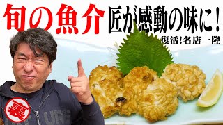 【堪能】旬の魚介を匠が感動の味に！白子焼き最高！食べ方３流！味覚・人情は超一流のジモンが復活した一隆の味に大感謝。 [upl. by Artus499]