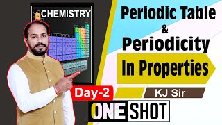 Periodic Table amp Periodicity In Properties in one shot Day2 by chemophile27 chemistry [upl. by Bindman]