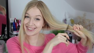 So schneide ich meine Haare  Tutorial [upl. by Slein576]