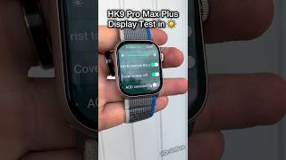 HK9 Pro Max Plus SmartWatch  AMOLED Display Test in Sun shorts short viral video trending fyp [upl. by Haelem]