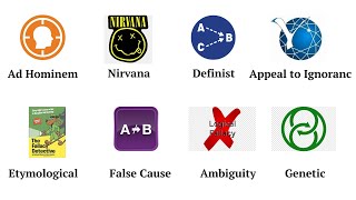 Every Logical Fallacy Explained in 8 Minutes [upl. by Euqinwahs]