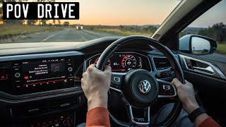 POV DRIVE 2019 VW POLO GTI 20 DSG 147KW 200HP  We SEND IT [upl. by Sloatman]