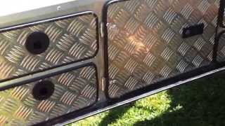 How to build a camper trailer kitchen part 1 of 2mp4 [upl. by Alrahc]