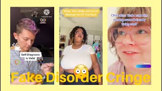 Fake Disorder Cringe Compilation6 [upl. by Ayeki]