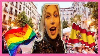 🌈COMO ES CHUECA🍇EL BARRIO LGTBI DE MADRID ESPAÑA [upl. by Koralle]