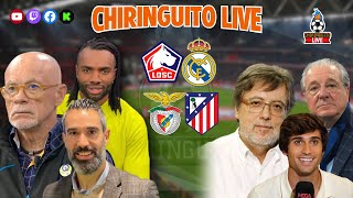 ⚽️LILLE  REAL MADRID y BENFICA  ATLETI  Chiringuito Live [upl. by Ynnelg]