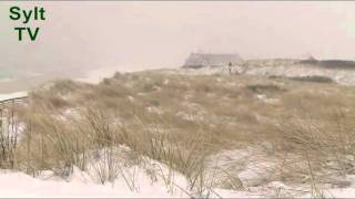 Schnee im Winter 2012 auf Sylt [upl. by Einuj181]