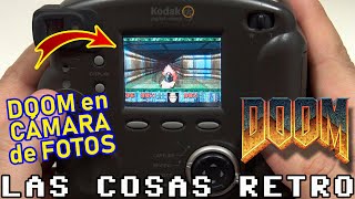 🔴 JUGAR al DOOM en CÁMARA de FOTOS de 1998 KODAK DC260 [upl. by Asilegna]