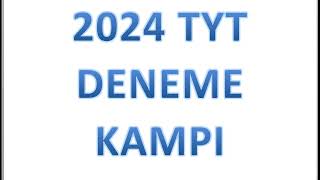 TYT DENEME KAMPI [upl. by Churchill372]