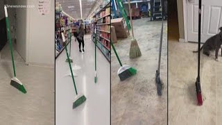 Taking the broom challenge [upl. by Am542]