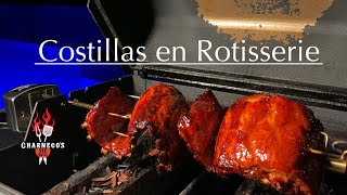 Costillas St Louis rostizadas en nuestra parrilla Weber EP219 costillas bbq [upl. by Hamo]