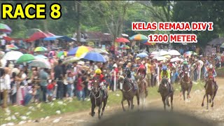 RACE 8  KELAS REMAJA DIV I  PACU KUDA PAYAKUMBUH PIALA GUBERNUR 2024 [upl. by Carena552]