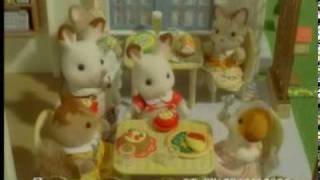 Sylvanian Families Courtyard Restaurant [upl. by Donn508]