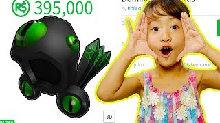 BUYING FANS THEIR DREAM ROBLOX ITEMS DOMINUS FREAK OUT [upl. by Rosabel16]