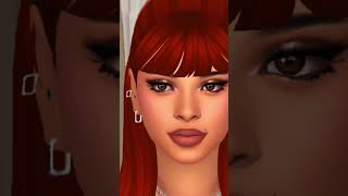 Before and after 🤭 sims4 cas createasim ts4 sims4cc sims4mods simscc [upl. by Yekcim]