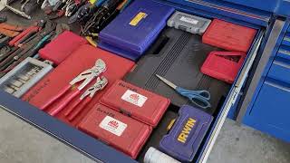 Heavy Diesel Technician Snap On Tool Box Tour [upl. by Sair]