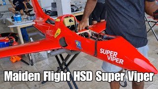 Maiden Flight HSD Super Viper [upl. by Brittney557]