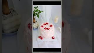 Elegant Retro Cake Decoration cake cakedesign cakedecorating shorts shortvideo [upl. by Aelem]