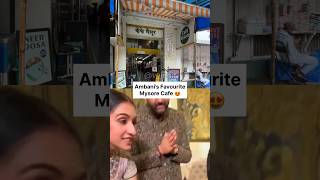 Mukesh Ambani Restaurant Mysore Cafe 😍 shorts anantambani [upl. by Hammer]