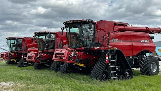 Trading in Three Case IH 9250 Combines Season 4 Episode 18 [upl. by Aylsworth]