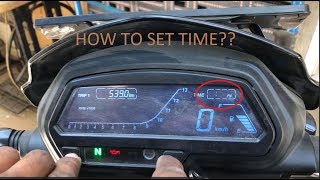 HOW TO SET TIME IN DOMINAR 400 [upl. by Wheeler]