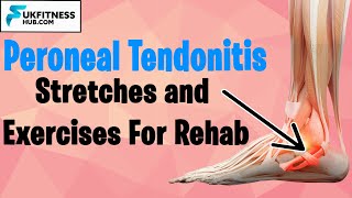 Peroneal Tendonitis  Home Stretches and Exercise Rehabilitation Plan [upl. by Begga]