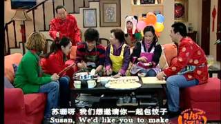 Happy Chinese Episode 3 Dumplings Learning Chinese Series [upl. by Reggis]