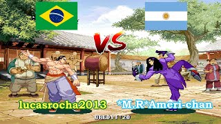 Martial Masters  lucasrocha2013 vs MRAmerichan [upl. by Yruoc418]