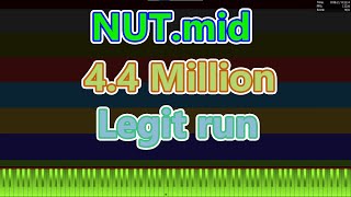 NUTmid 44 Million Legit run [upl. by Nainatrad844]