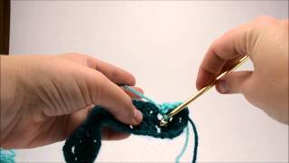 Larksfoot Crochet Stitch Tutorial [upl. by Anitsrik147]