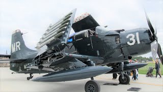 Part 1 DOUGLAS A1 SKYRAIDER The MASSIVE SingleEngine Heavy Recip [upl. by Bluhm]