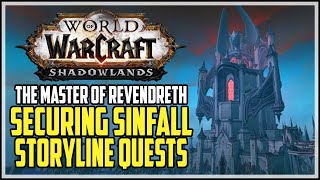 WoW Shadowlands Securing Sinfall Storyline Revendreth [upl. by Yreffeg]