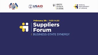 Suppliers Forum BusinessState Synergy [upl. by Nnitsuj]