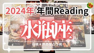 水瓶座♒2024年★もっと楽しく変わる！稼ぎ、遊び、喜んでいける1年。 [upl. by Eanert]